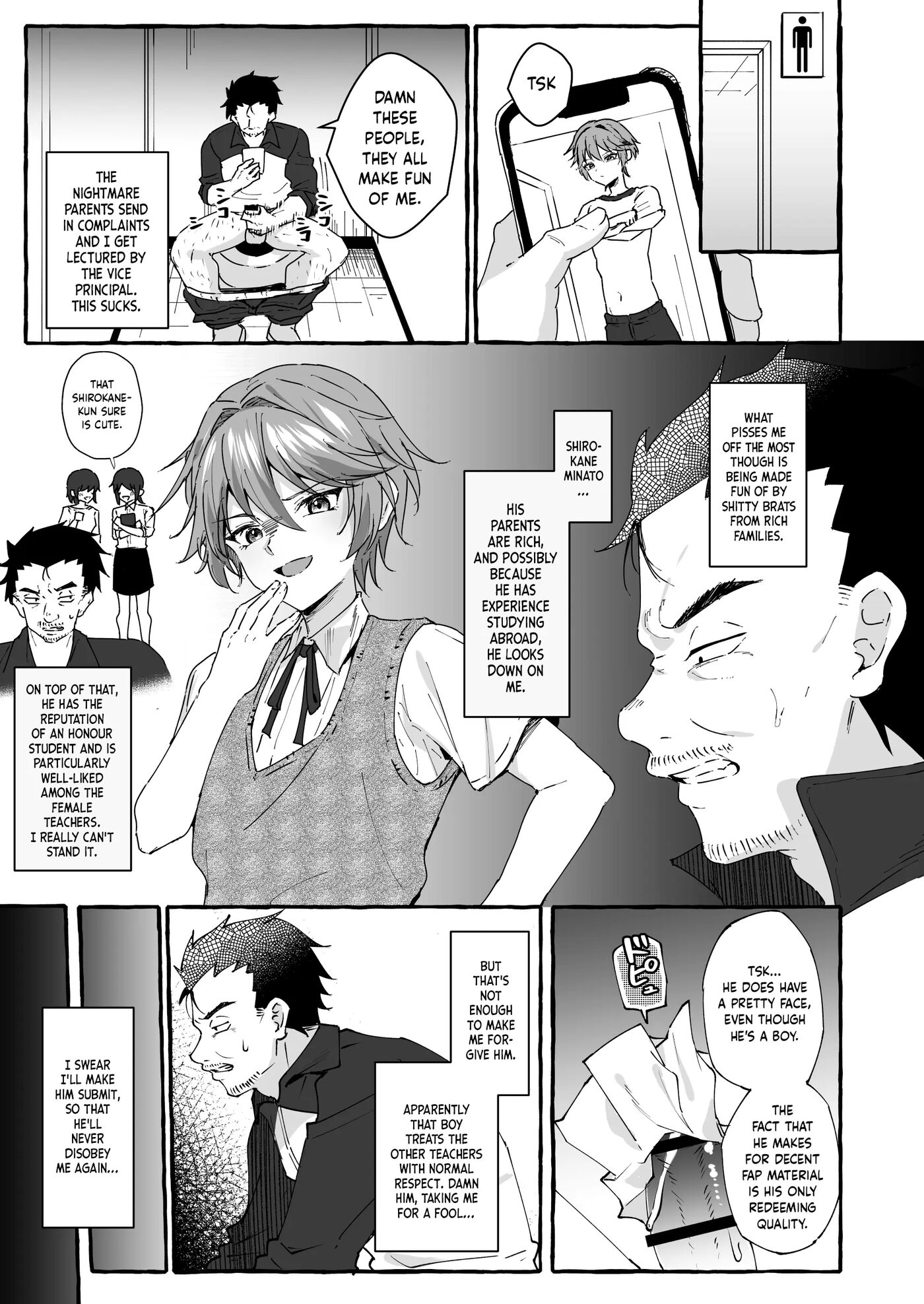 Teaching My Cheeky Student A Lesson With Forced Public Exposure! [yaoi] Chapter 1000 Page 6